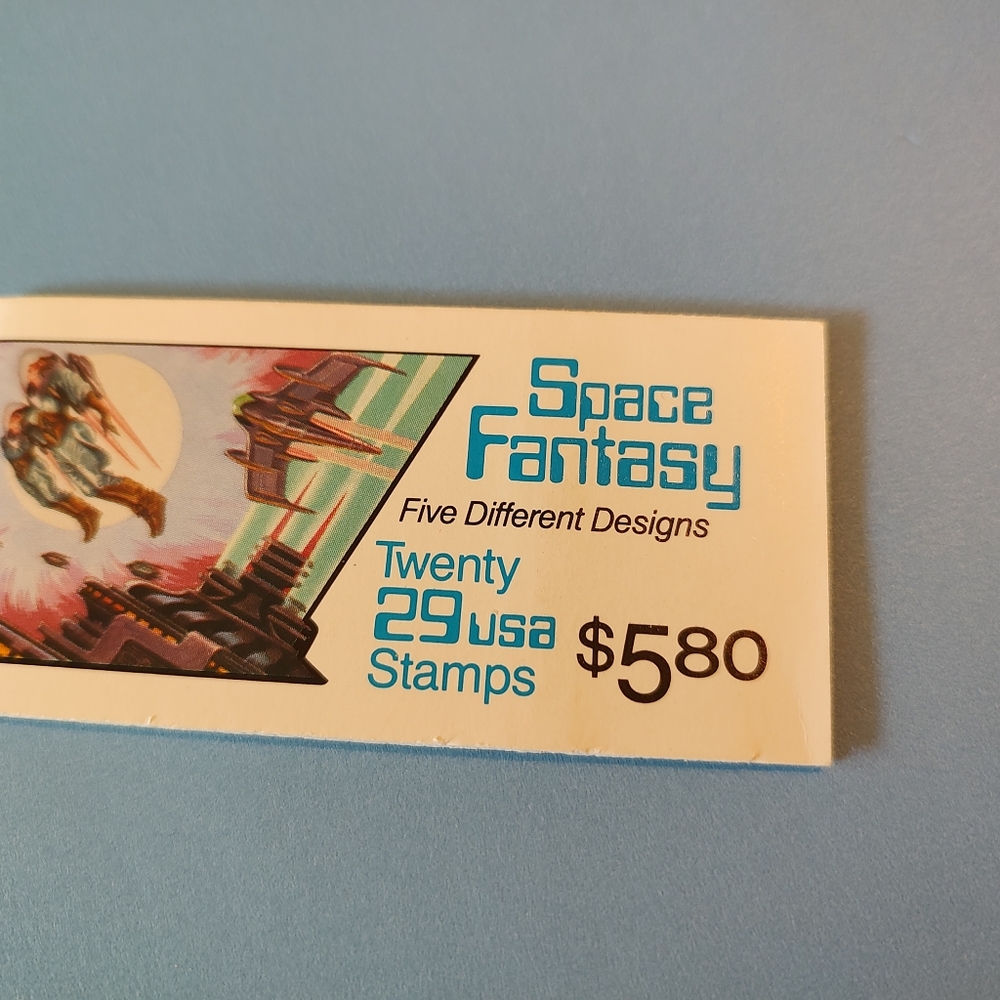Space fantasy stamps